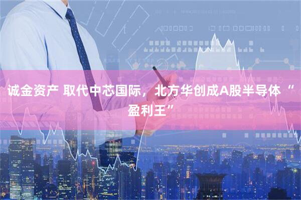 诚金资产 取代中芯国际，北方华创成A股半导体 “盈利王”